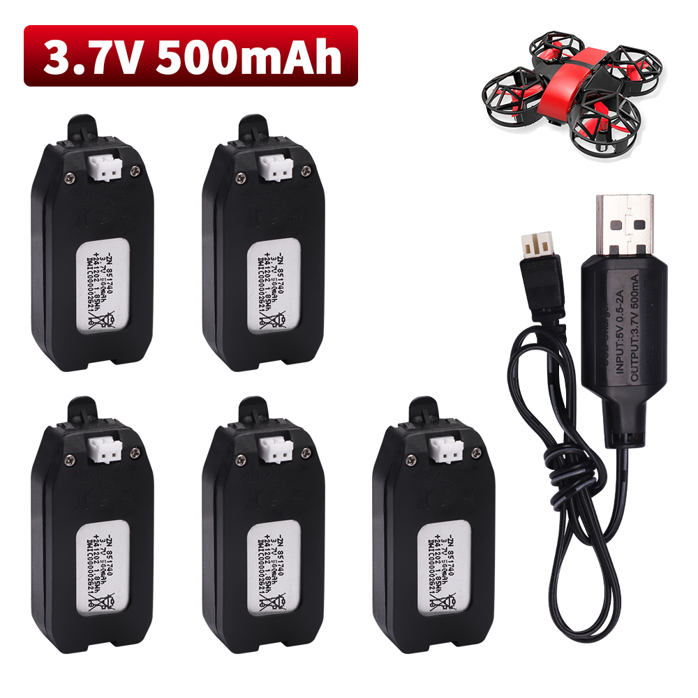 Eachine Drone E010 - NH330 RH821 용 3.7V 500mAh 리튬