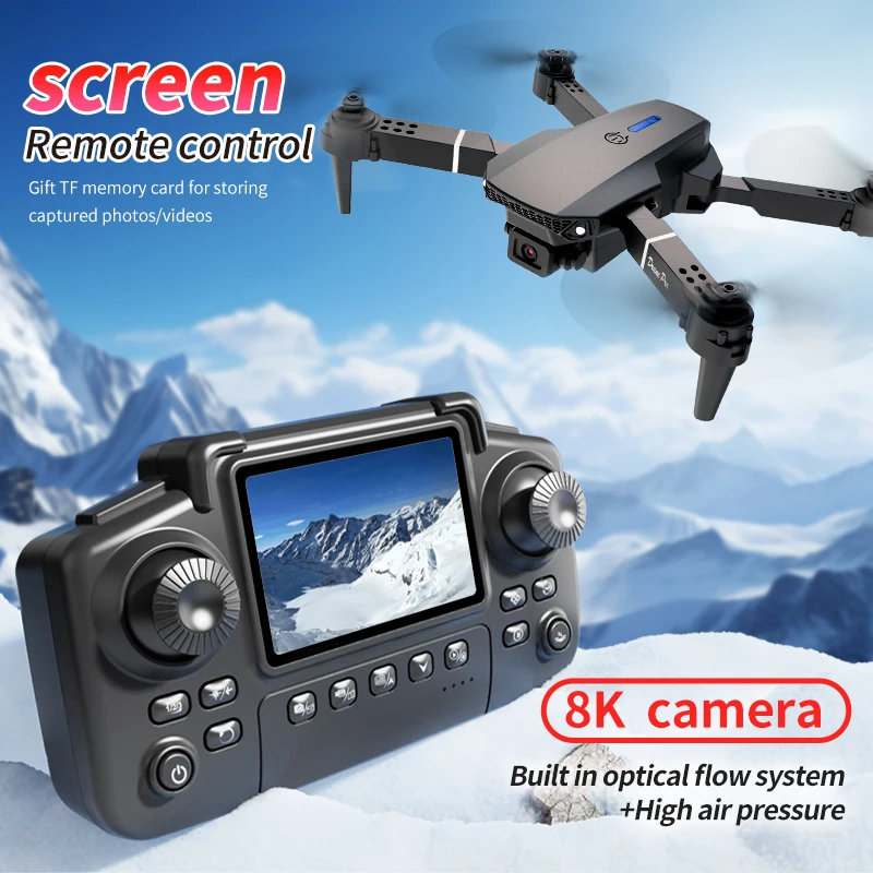전문가용 E88 PRO 드론, 화면 탑재 8K HD 카 - Drone Camera Professional 리뷰 및 가격