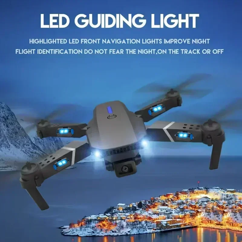 E88 프로 와이파이 FPV 드론, 광각 HD 4K 1 - Drone Camera Night Vision 리뷰 및 가격