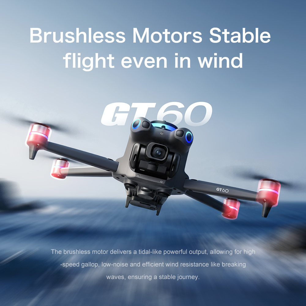 NEW GT60 미니 드론 듀얼 카메라 8K 항공기 장 - Drone Camera Night Vision 리뷰 및 가격
